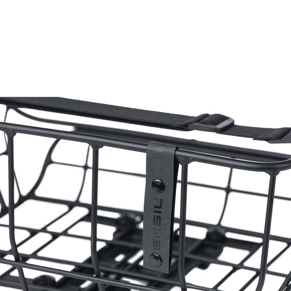 Basil Portland Rear Basket MIK 25L Black