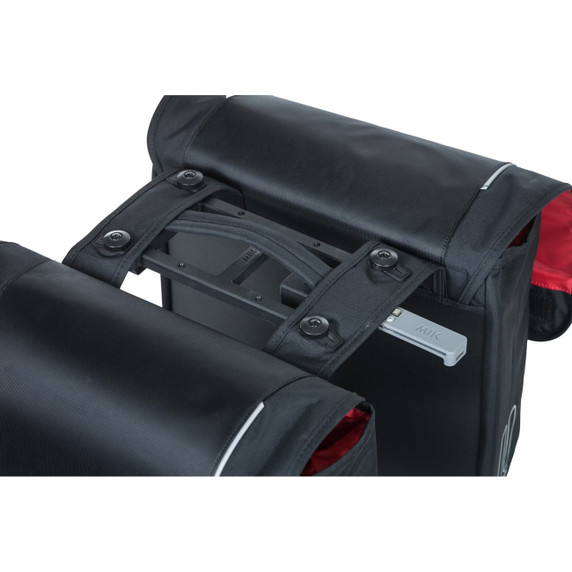 Basil Sport Design Double Bag MIK 32L Black