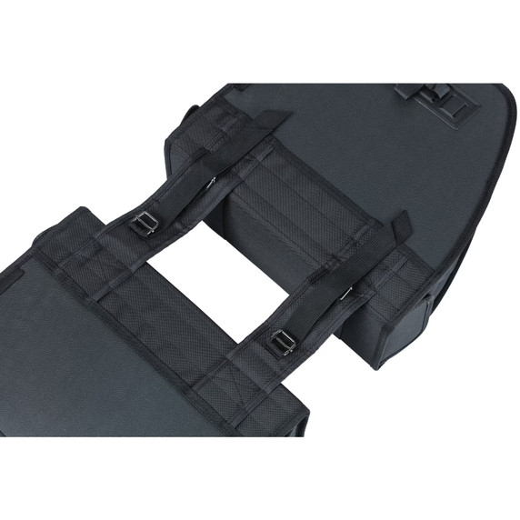 Basil Tour Double Pannier Bag 28L Black