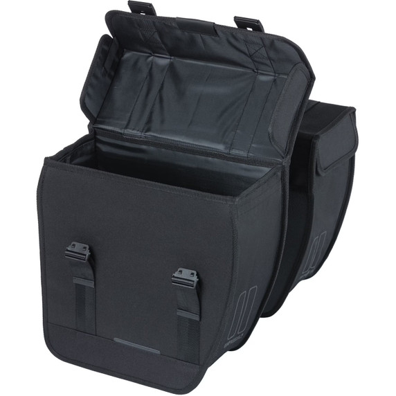 Basil Tour XL Double Pannier Bag 35L Black