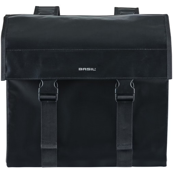 Basil Urban Load Double Bag 48-53L Black