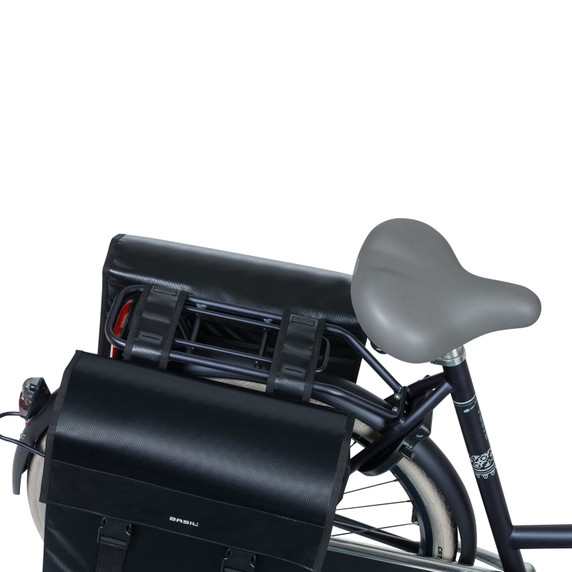 Basil Urban Load Double Bag 48-53L Black