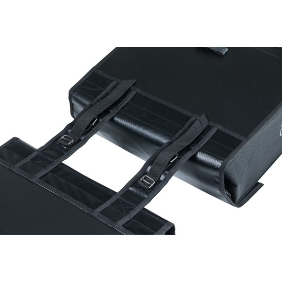 Basil Urban Load Double Bag 48-53L Black