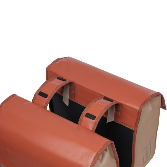 Basil Urban Load Double Pannier 48-53L Terra Red