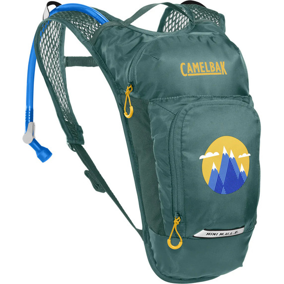 CamelBak Mini M.U.L.E 1.5L Hydration Pack Green/Mountains