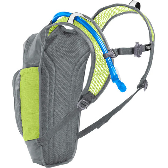 CamelBak Mini M.U.L.E 1.5L Hydration Pack Metal Grey/Green