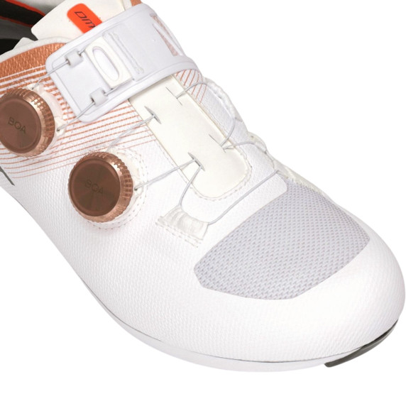 DMT KR0 EVO White/Bronze Road Shoes