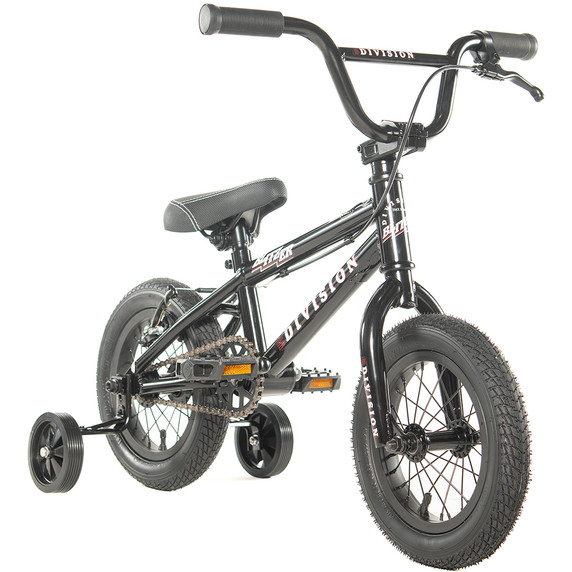 Division Blitzer 12inch Black Bmx Bike