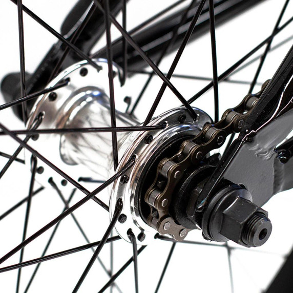 Buy Division Reark 20inch Black Bmx Bike Pushys Bikebug Online