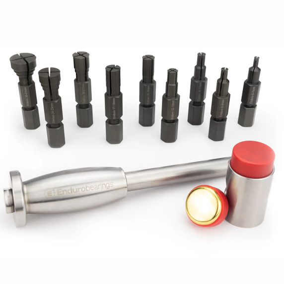 Enduro BBT-222 Stainless Pro Blind Hole Puller/Mallet Set