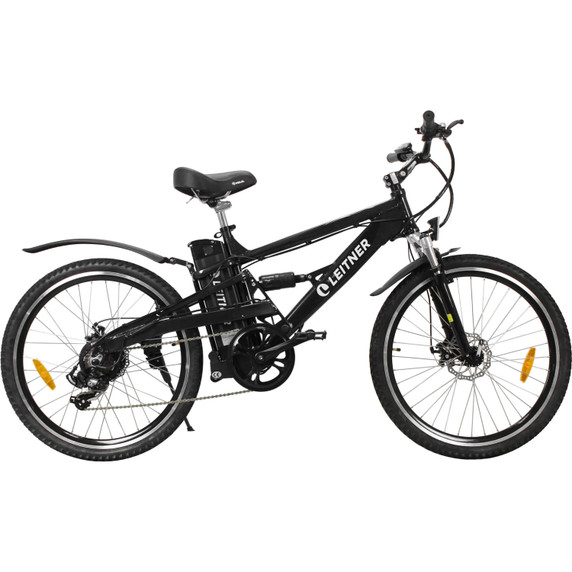 Leitner Crossx 26inch Dual Suspension Ebike Black 15ah