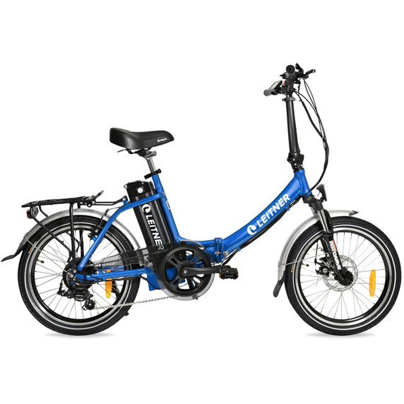 Leitner Libelle 20inch Step Thru Folding Ebike Blue 10ah