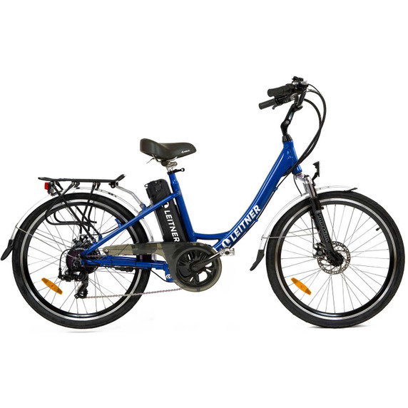 Leitner Venice Cruiser 26inch Step-Thru Ebike Blue 10ah