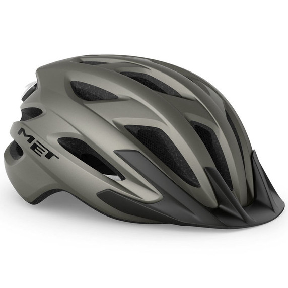 MET Crossover Titanium/Matt Helmet