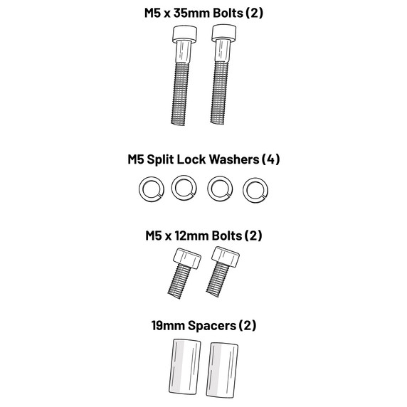 Old Man Mountain Eyelet Hardware Kit 3