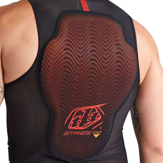 Troy Lee Designs Stage Ghost D30 Black MTB Vest Baselayer