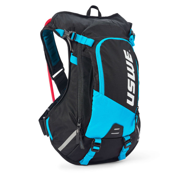 USWE Hydro 12L Black/Horizon Blue MTB Hydration Pack