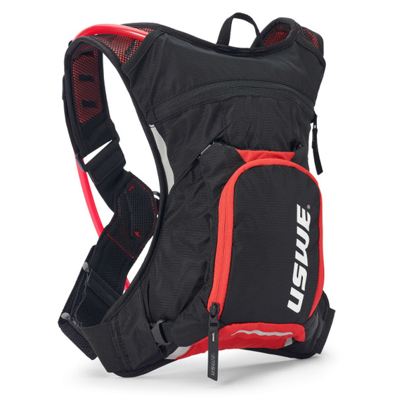 USWE Hydro 3L Black/USWE RED MTB Hydration Pack