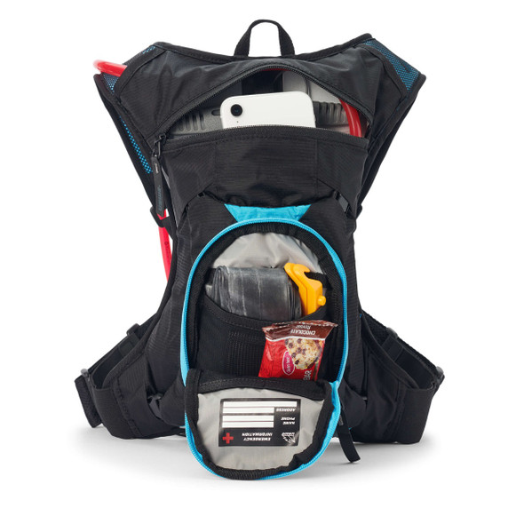 USWE Hydro 3L MTB Black/Blue Horizon Hydration Pack