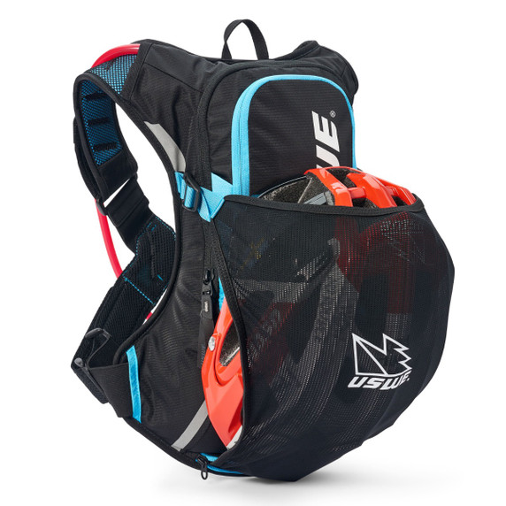USWE Hydro 8L Black/Horizon Blue MTB Hydration Pack
