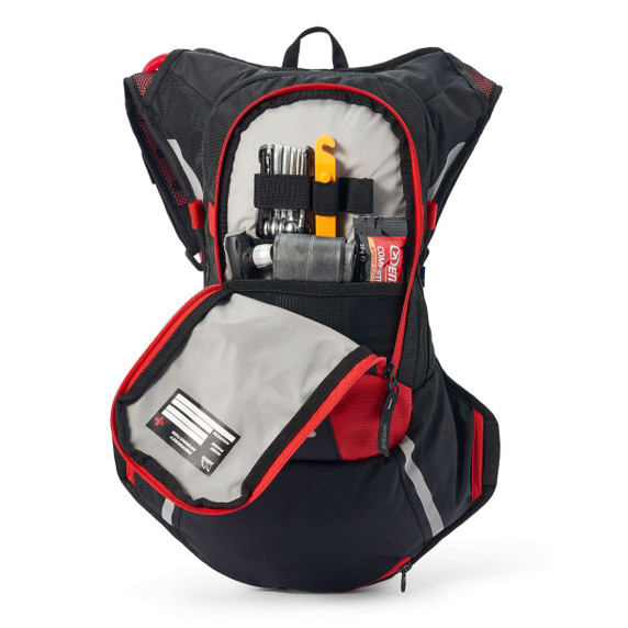 USWE Hydro 8L MTB Black/USWE Red Hydration Pack