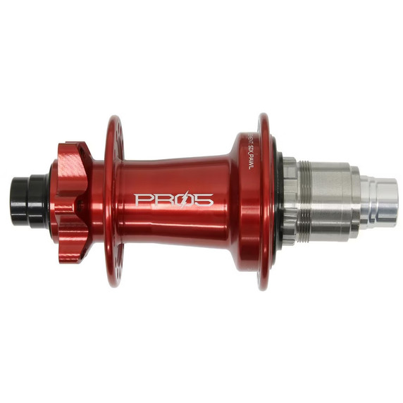 Hope Pro 5 E Rear Hub 6 Bolt 148x12mm 32H Red XD Driver