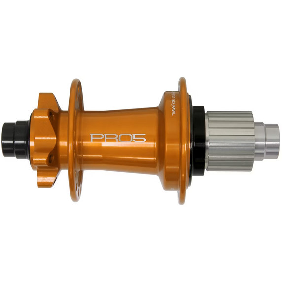 Hope Pro 5 Rear Hub 6 Bolt 148x12mm 28H Orange Microspline