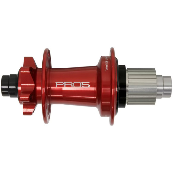 Hope Pro 5 Rear Hub 6 Bolt 148x12mm 28H Red Microspline