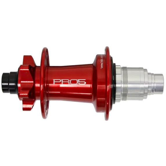 Hope Pro 5 Rear Hub 6 Bolt SB 157x12mm 32H Red XD Driver