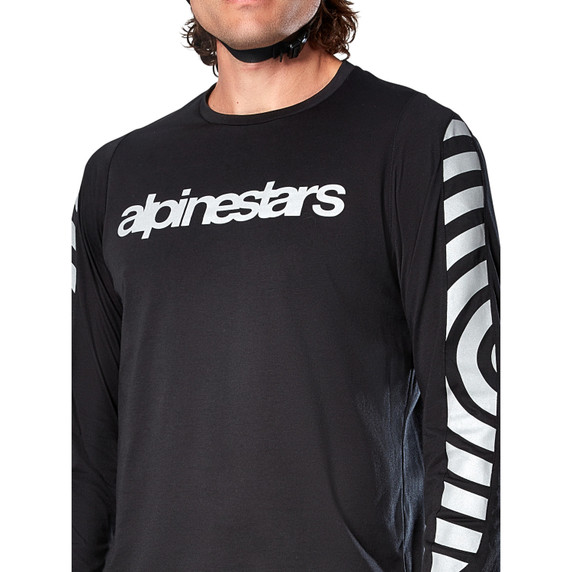 Alpinestars A-Dura Dri Oscar LS MTB Jersey Black