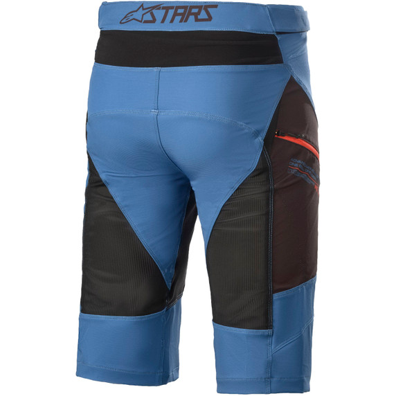 Alpinestars Drop 8.0 MTB Shorts Mid Blue Bright Red