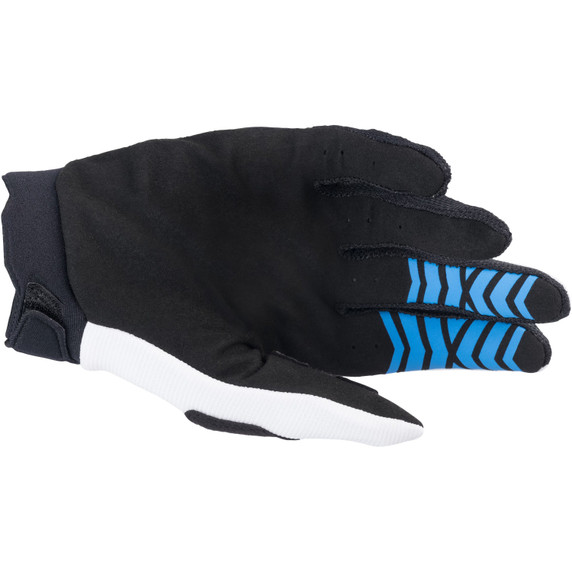 Alpinestars Freeride MTB Gloves White Bright Blue
