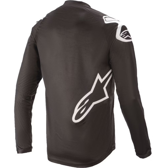 Alpinestars Racer V2 LS MTB Jersey Black White