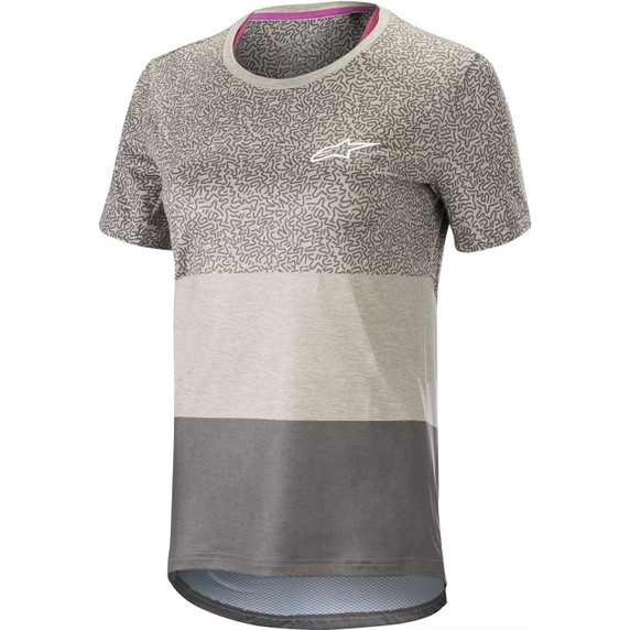 Alpinestars Stella Alps 8.0 MTB SS Jersey Woman Grey Anthracite