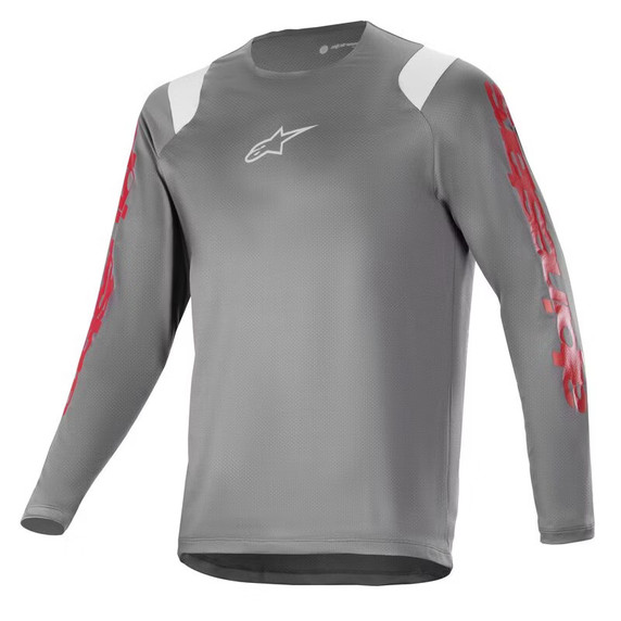 Alpinestars Youth A-Supra Astar LS MTB Jersey Dark Grey