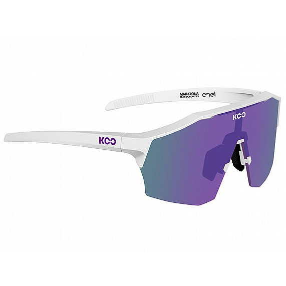 KOO Alibi MDD White Violet Mirror Lenses