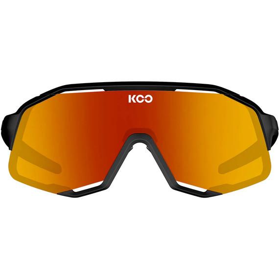 KOO Demos Black Matt Red Mirror Lenses