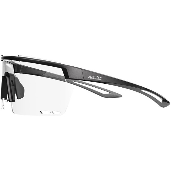 Magicshine Rouleur Glasses Transparent Black/Grey