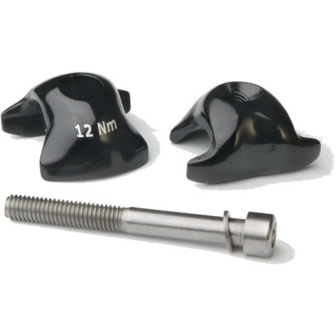 Ritchey Carbon Seatpost Clamp Single Bolt For Carbon 8x8.5mm Rails Black