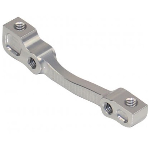 Hope IS Front - Post 160mm Brake Caliper Adapter A-Mount Silver