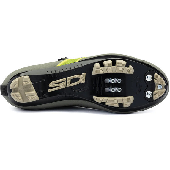 Sidi Aertis MTB Shoes Military/Yellow