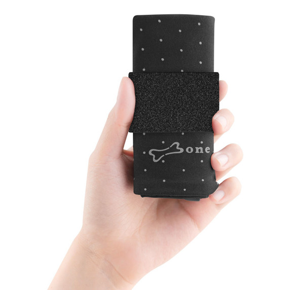 Bone Run Tie Belt Large Fits Smartphone 4-7.2 Inch Black