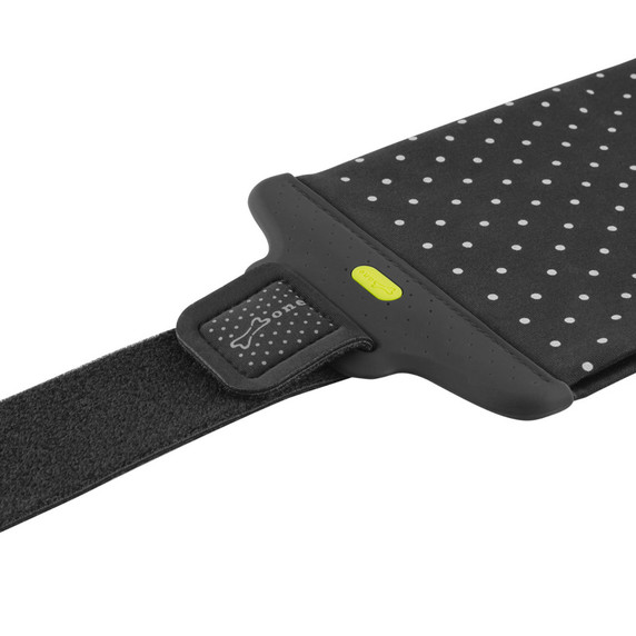 Bone Run Tie Belt Small/Med Fits Smartphone 4-7.2 Inch Black