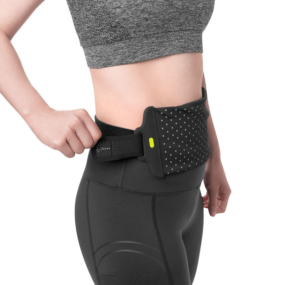 Bone Run Tie Belt X-Large Fits Smartphone 4-7.2 Inch Black