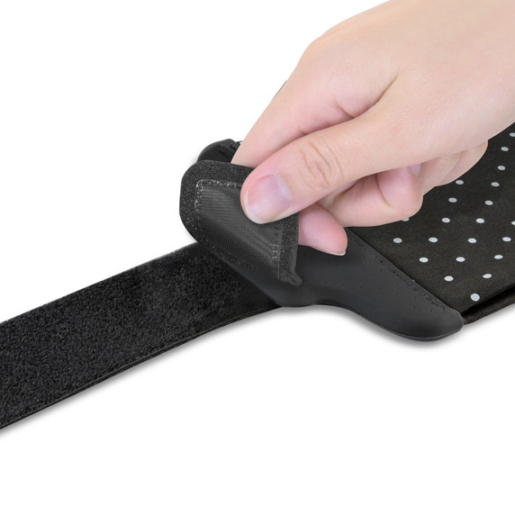 Bone Run Tie Belt X-Large Fits Smartphone 4-7.2 Inch Black