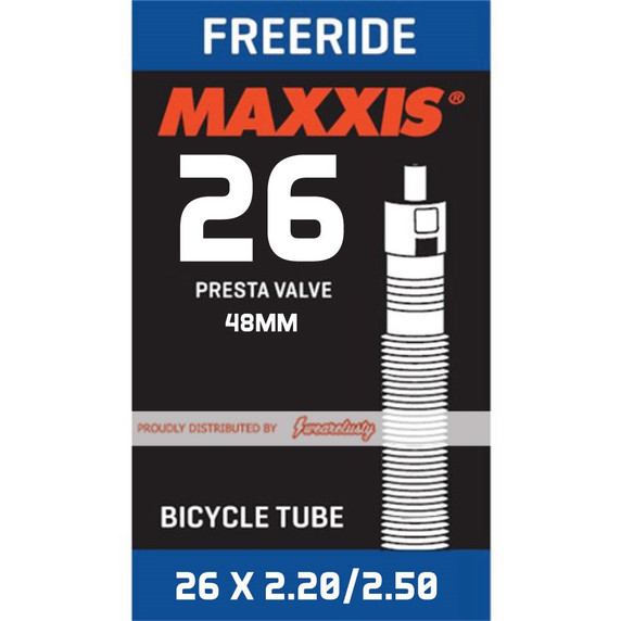 Maxxis Tube Freeride 26 X 2.20/2.50 Presta 48mm