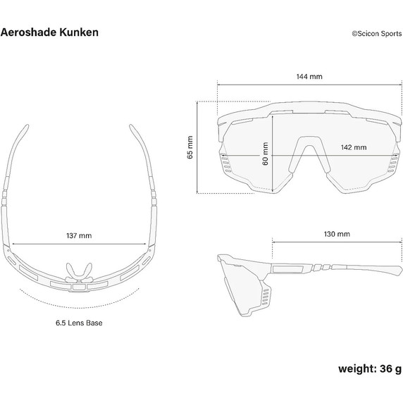 Scicon Aeroshade Kunken Yellow Fluo / Multimirror Blue Sunglasses