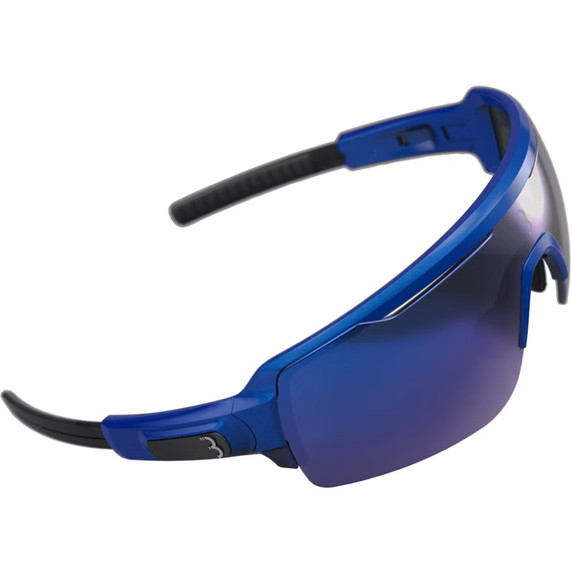 BBB Commander Sports Glasses Cobalt Blue Frame Smoke Blue Lens