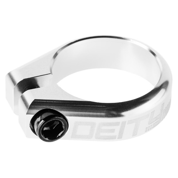 DEITY Seatpost Clamp 38.6mm Silver