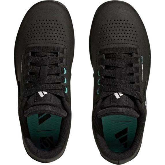 Five Ten Freerider Pro Women's Flat Shoes Core Black/Crystal White/Acid Mint